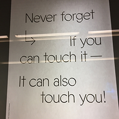 it can also touch&nbsp;you